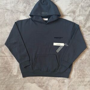 Black Fear of God Essentials Hoodie